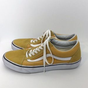 Vans Old Skool Yellow Sneakers Size 10.5